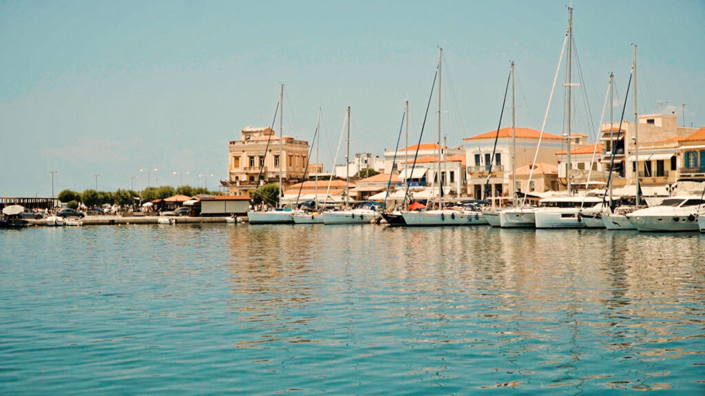 Aegina port