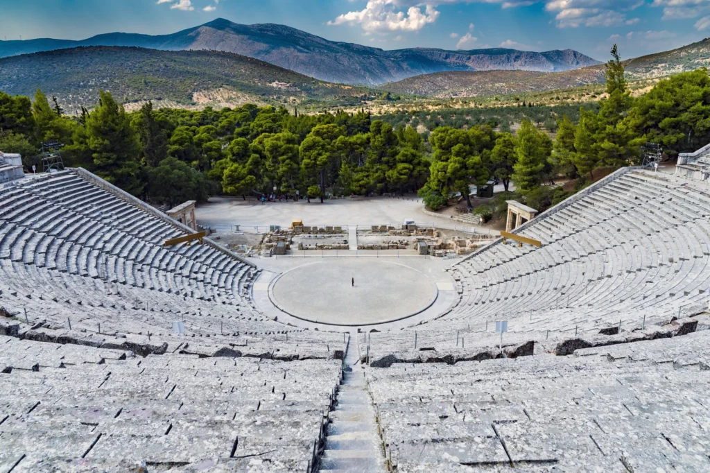 The ancient theatre of Epidaurus