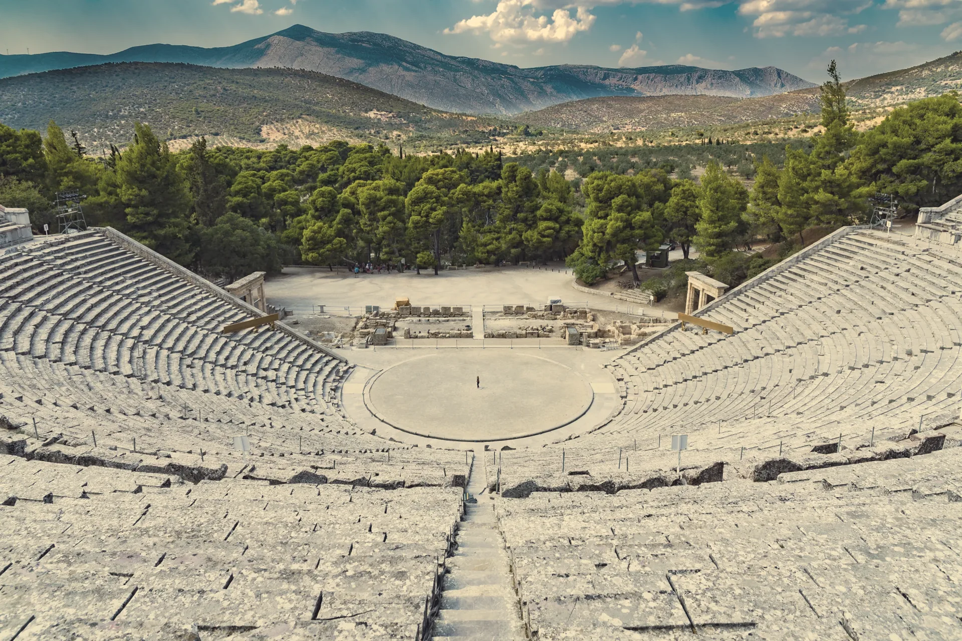 The ancient theatre of Epidaurus